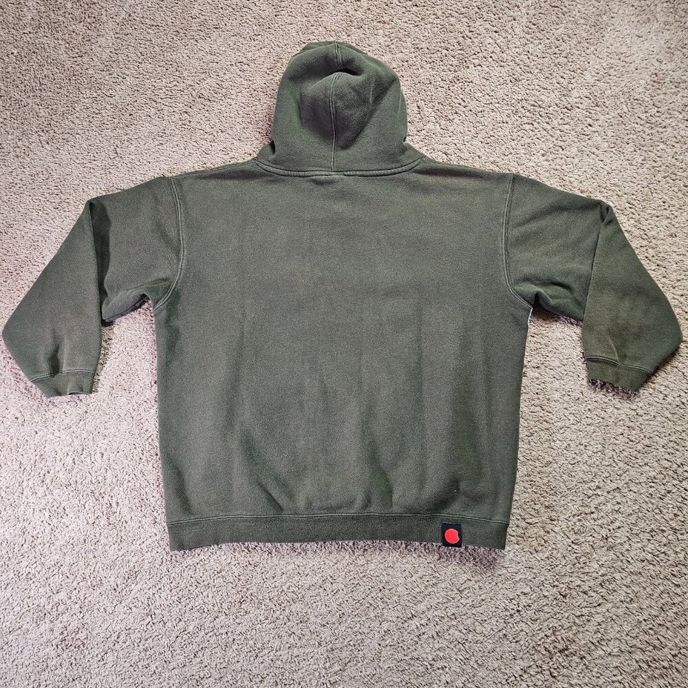 Cookies Original Hoodie Mens XL Green Fleece Pullover Streetwear Sweatshirt - Picture 2 of 11